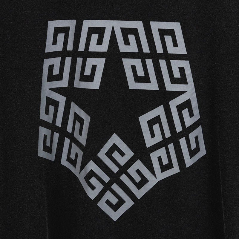 GIVENCHY 4g Star T Shirt Black
