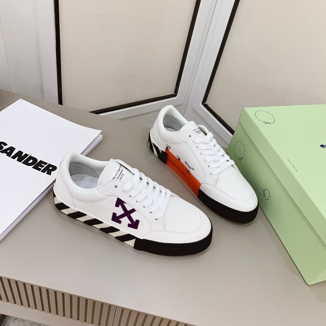 Off-White Vulc Low 'White purple'
