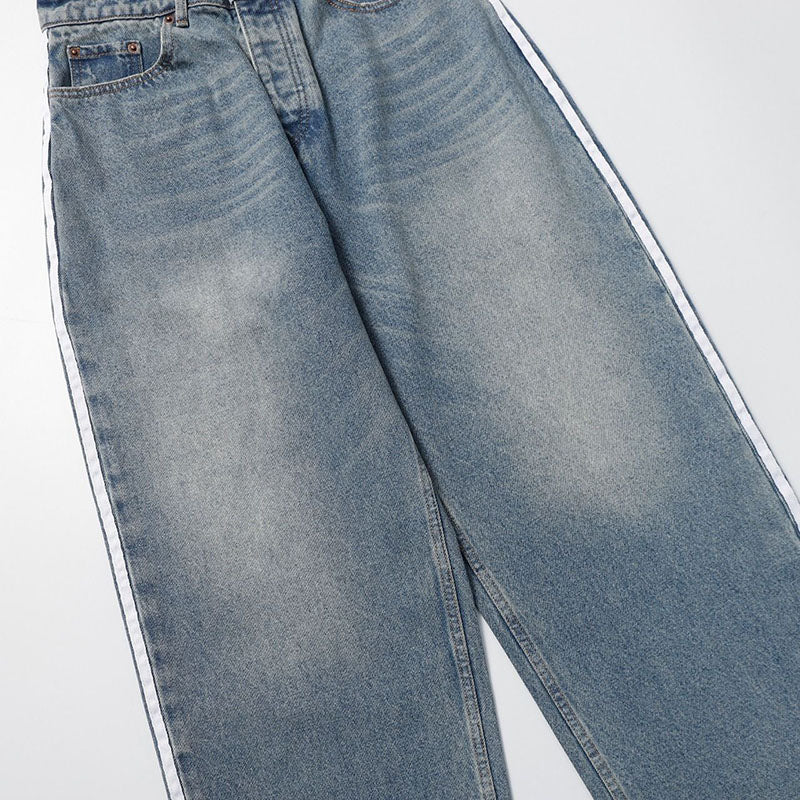 Balenciaga x adidas Large Baggy Pants Blue - SS23