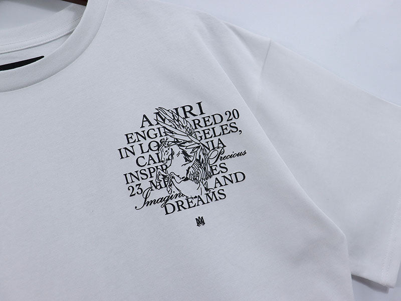 AMIRI Printed White T-shirt