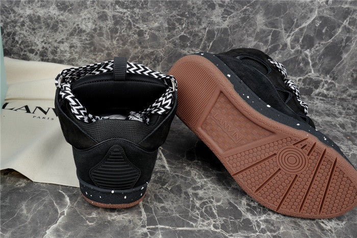 Lanvin Black Curb Sneakers