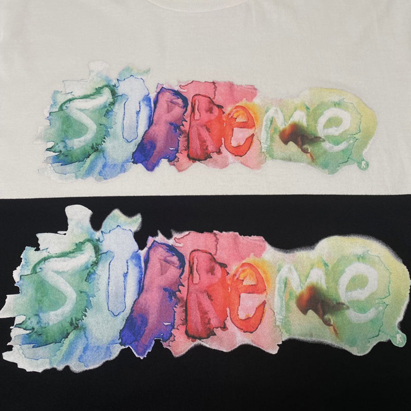 Supreme Watercolor Tee White - SS23