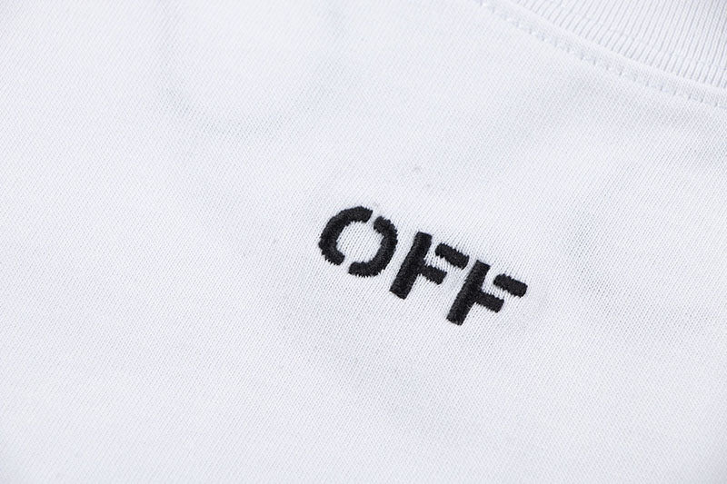 Off-White Logo cotton t-shirt White