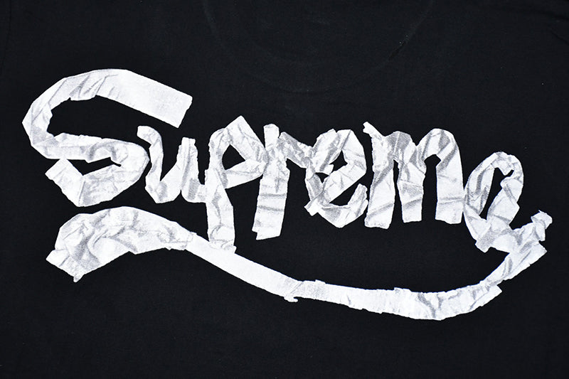 Supreme Tape Tee ' Black'