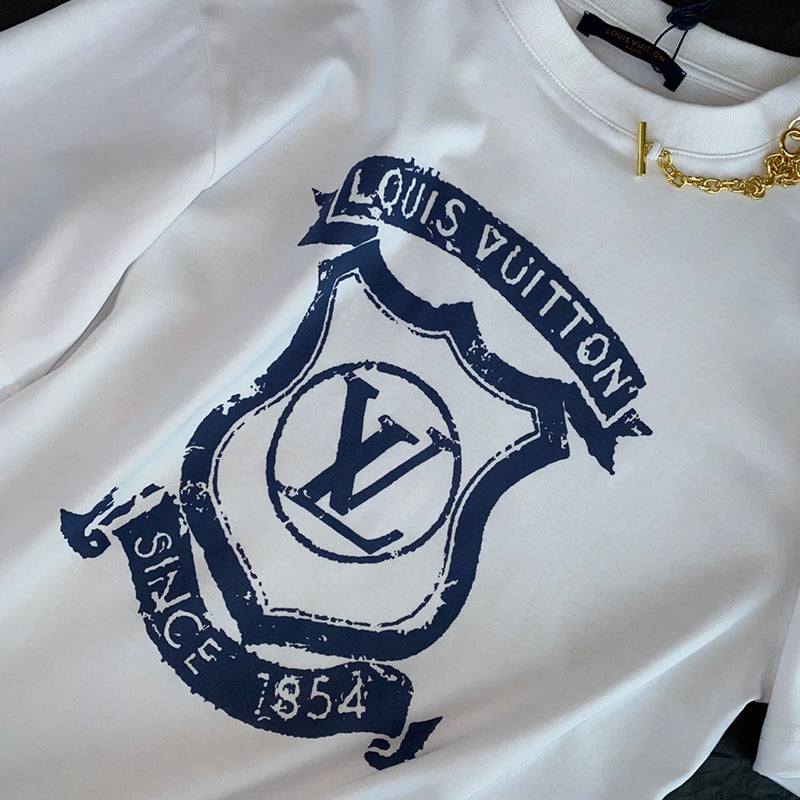 Louis Vuitton Coat Of Arms T-Shirt White