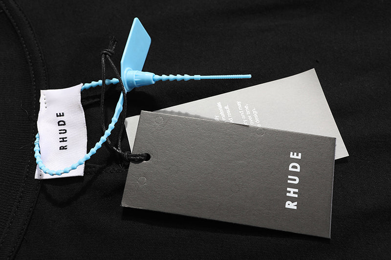 Rhude Racing Crest Tee Black