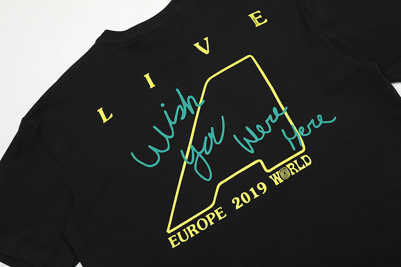 Travis Scott Astroworld Europe Exclusive Rubber Duck T-Shirt Black