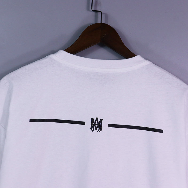 AMIRI MA Bar Club logo Tee White