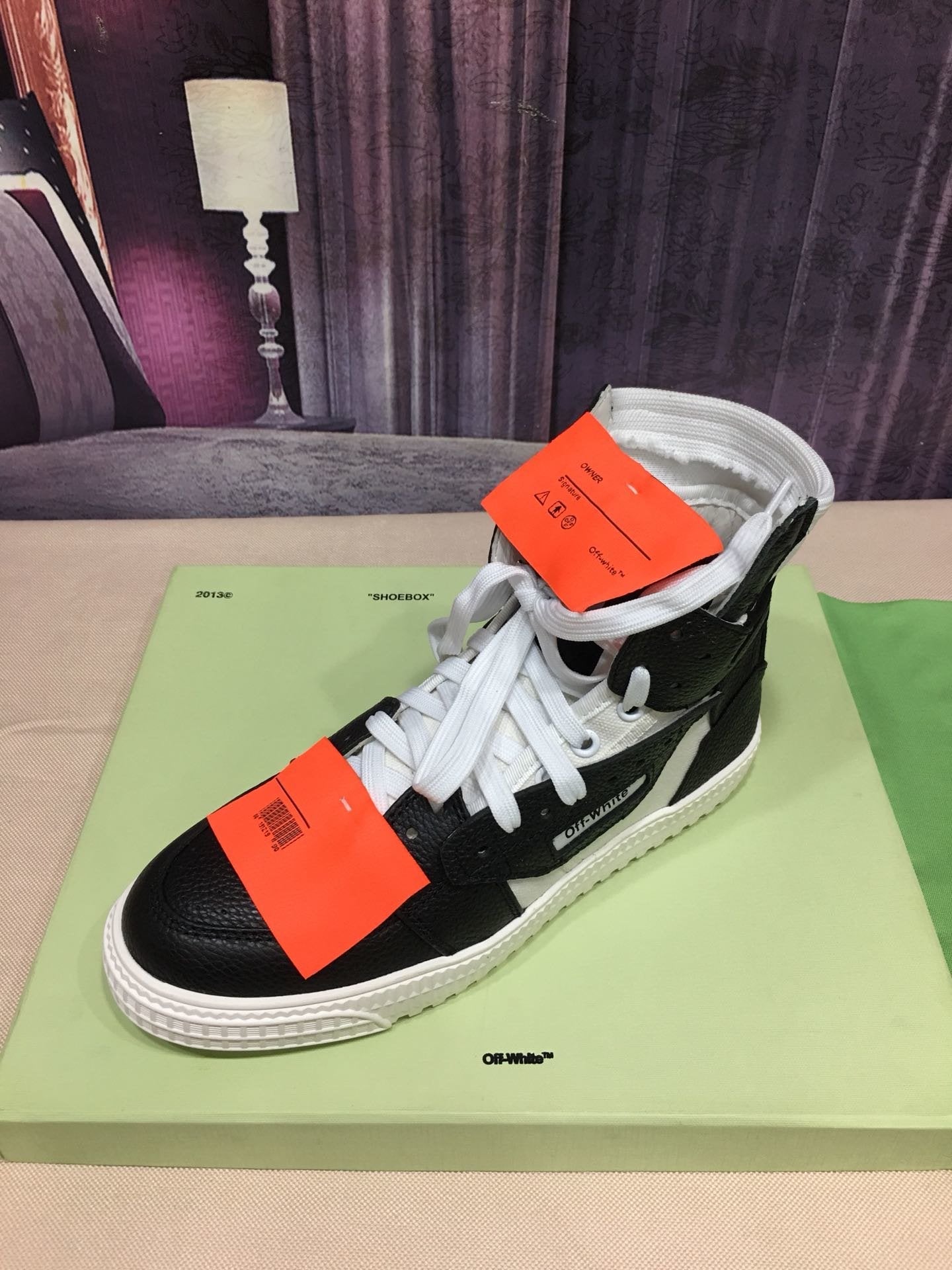 Off-White Off Court 3.0 High 'Black White FW19'