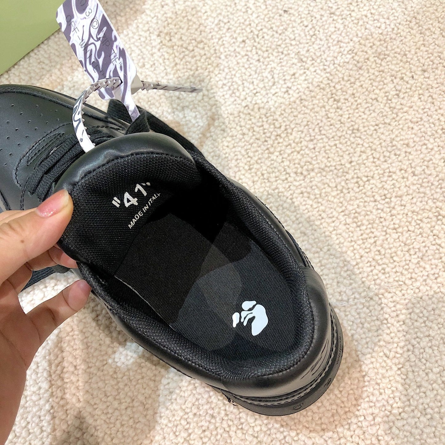 Off-White Out of Office Low 'For Walking - Black White'