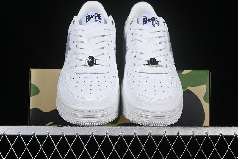 A Bathing Ape Bape Sta Low #3 Line Camo White