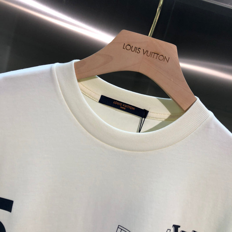 Louis Vuitton Set Design Operation Tee White