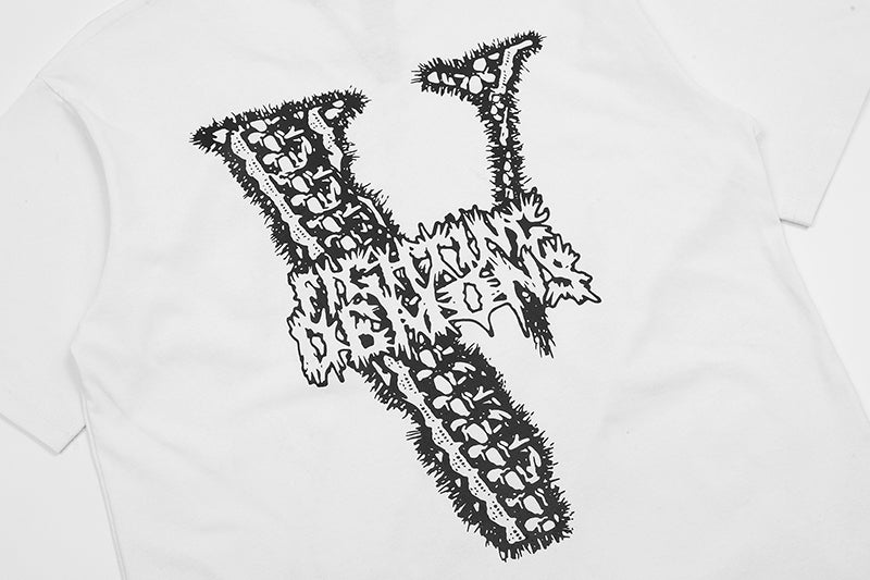 Vlone x Juice Wrld Bones T-shirt White