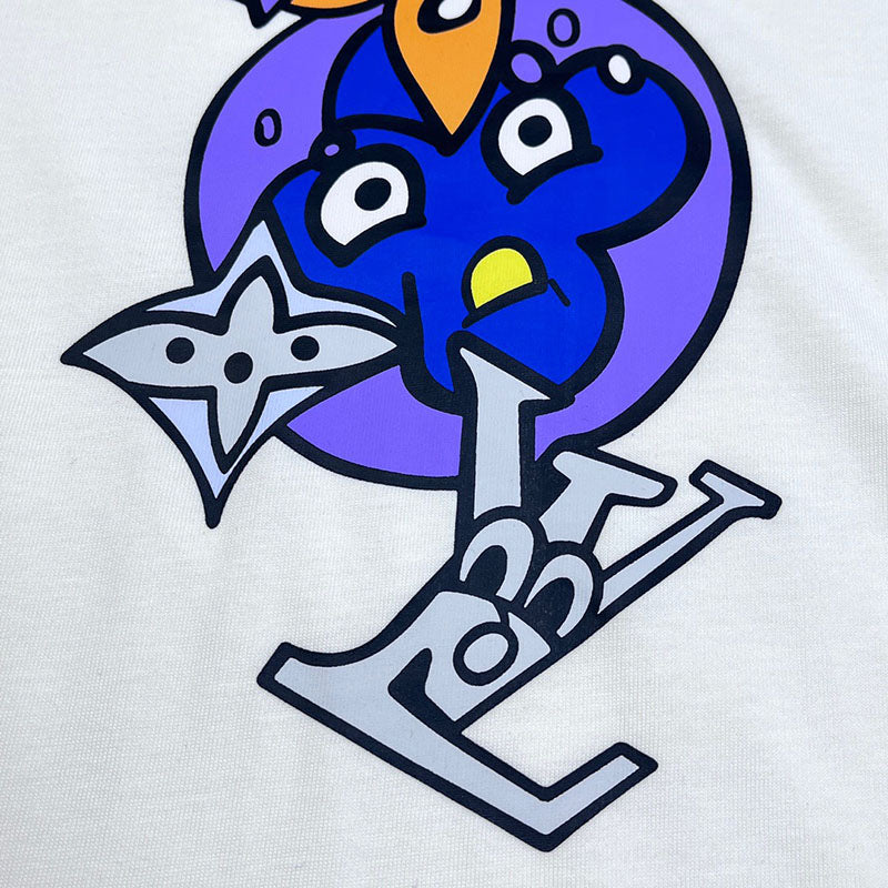 Louis Vuitton LV Logo T Shirt White