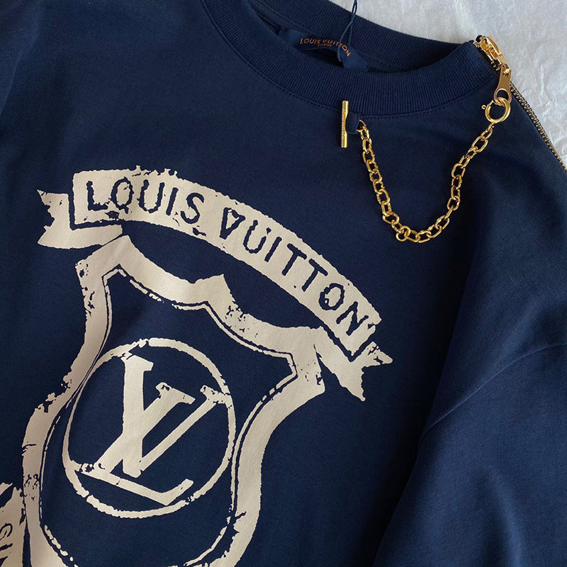 Louis Vuitton Coat Of Arms T-Shirt Navy