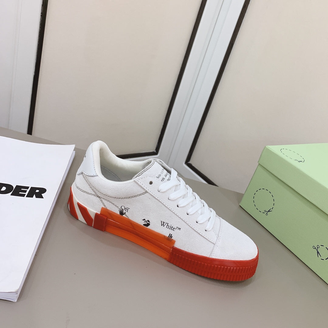 Off-White Vulc Sneaker Low 'White Red'