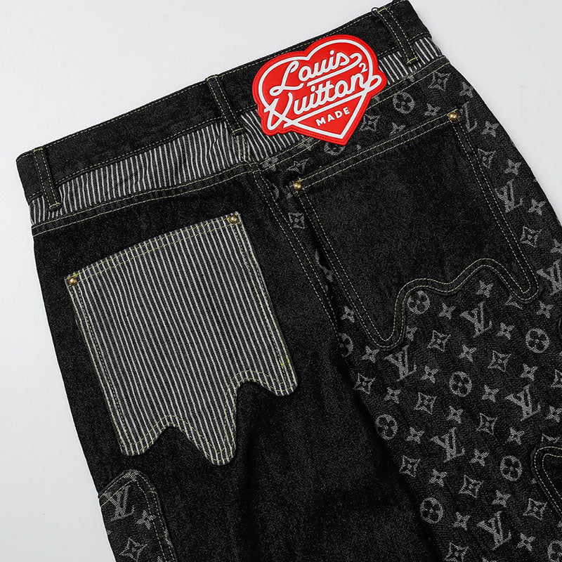 Louis Vuitton x Nigo Monogram Patchwork Denim