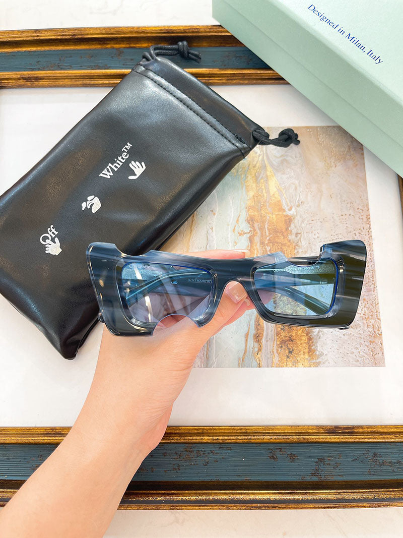 OFF-WHITE Cannes Cut-Out Cat-Eye Sunglasses