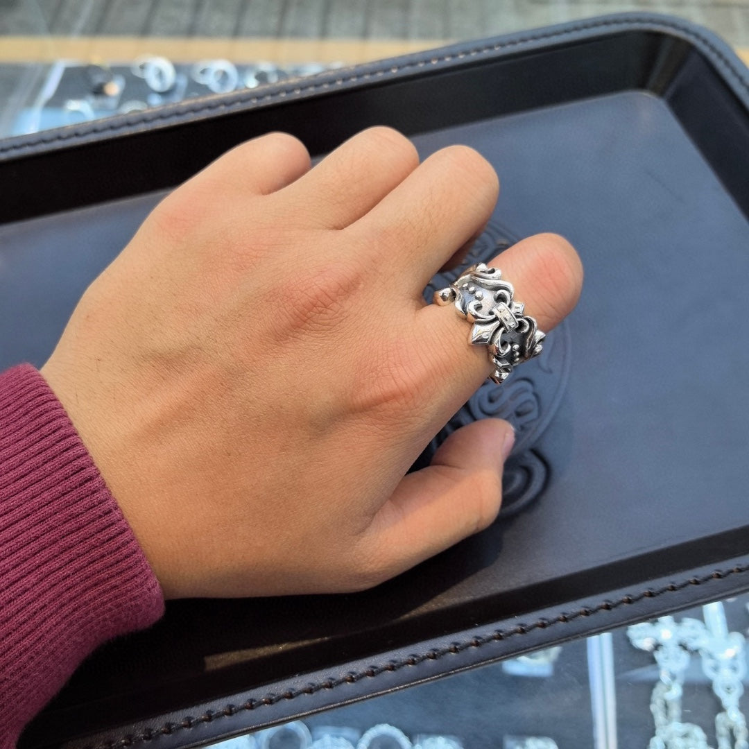Chrome Hearts - Mirror Fleur De Lis Ring