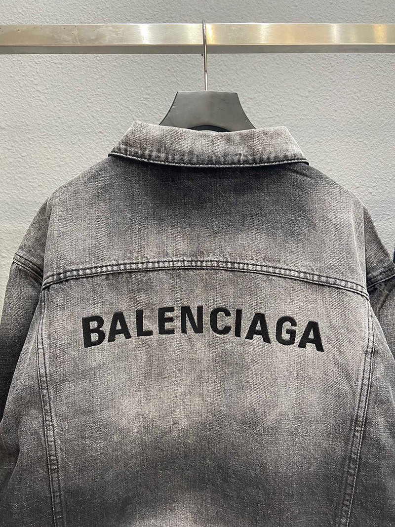 Balenciaga Faded Denim jacket