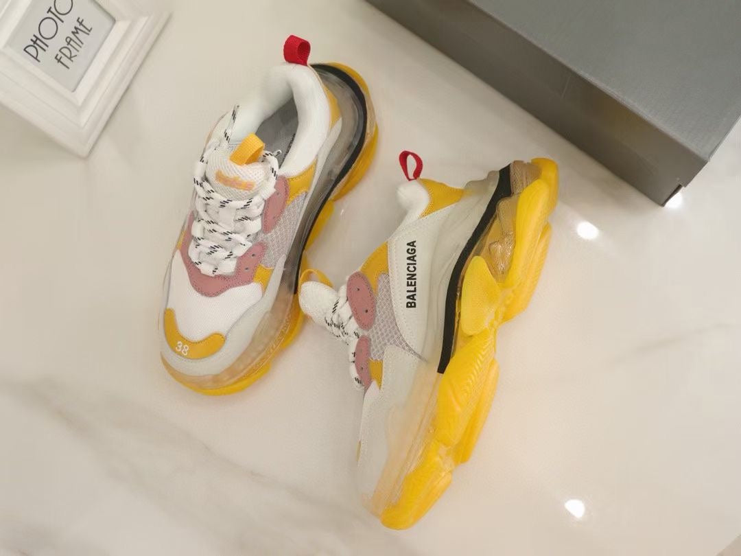 Balenciaga Triple S 'White Yellow'