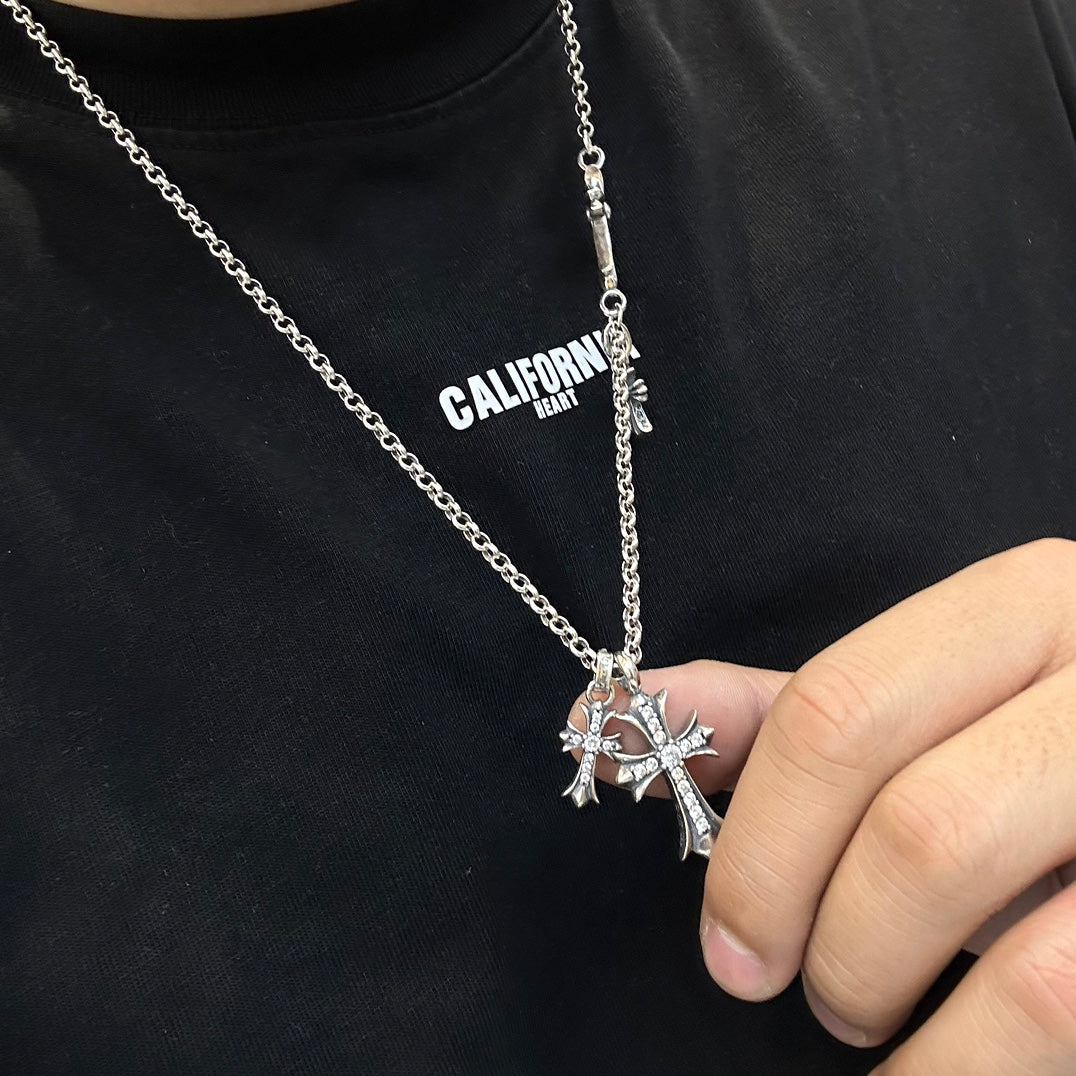 Chrome Hearts - Extendo Multi Cross Necklace