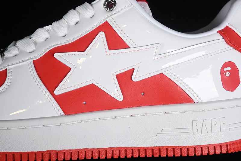 A Bathing Ape Bape Sta Low #6 Red