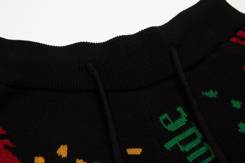 Rhude Bandana Short 'Black/Multicolor'