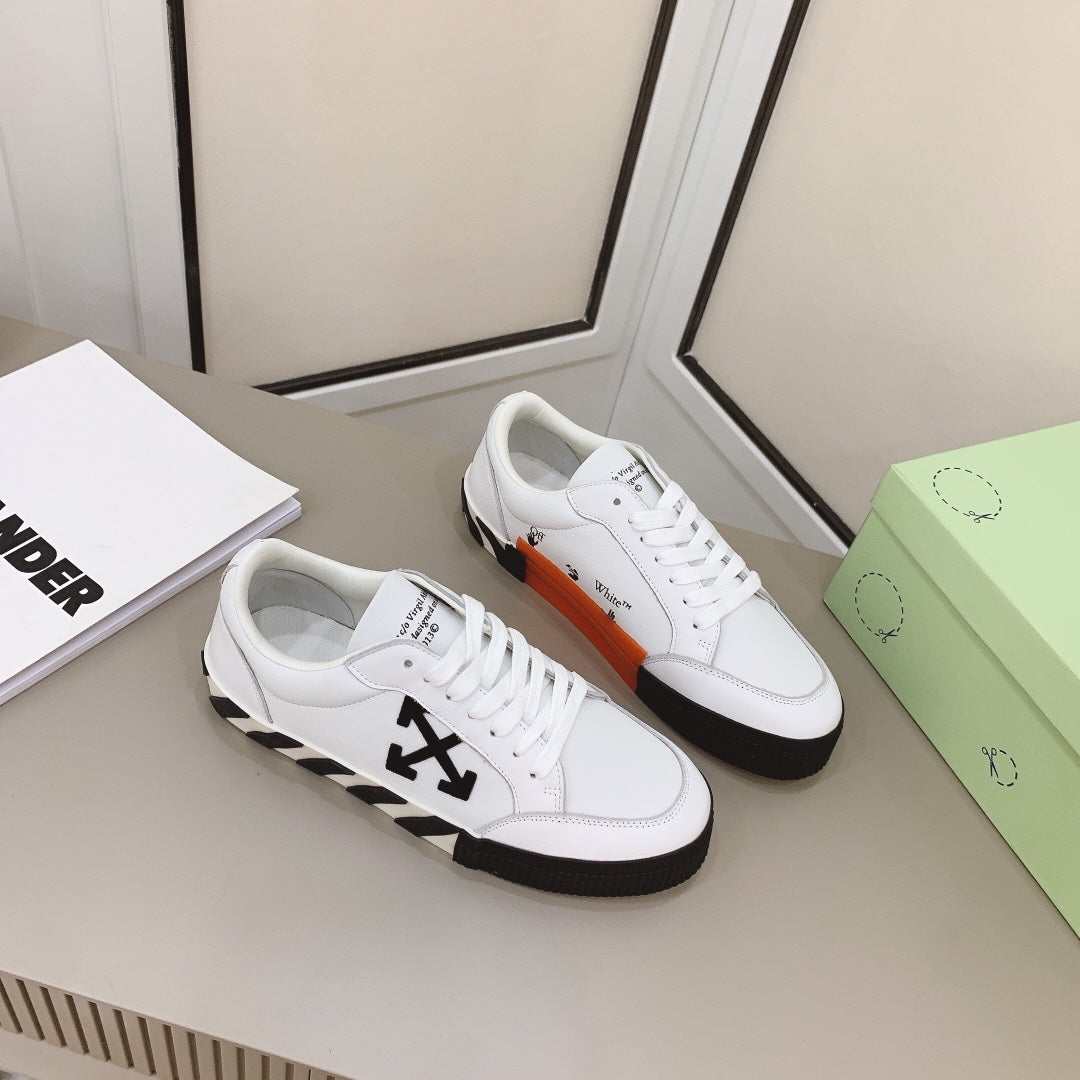 Off-White Vulc Low 'White Black'
