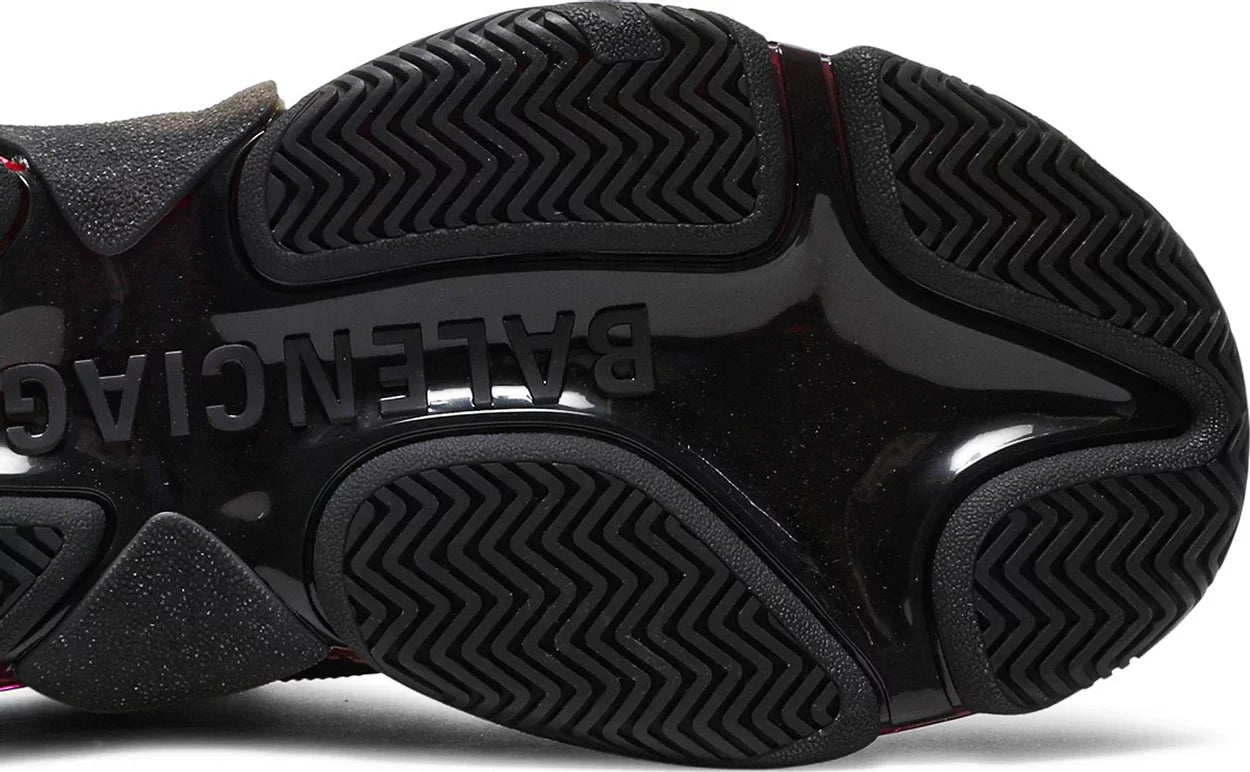 Balenciaga Triple S Sneaker 'Clear Sole - Black Pink Neon'