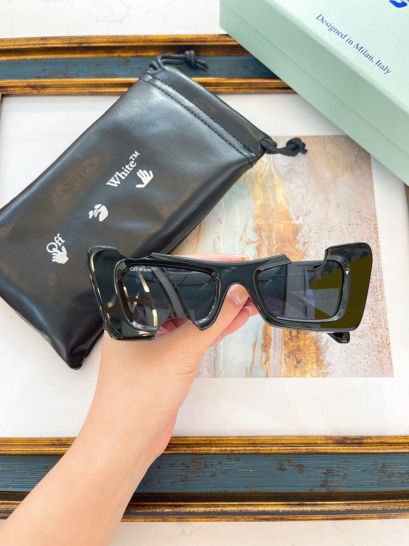 OFF-WHITE Cannes Cut-Out Cat-Eye Sunglasses