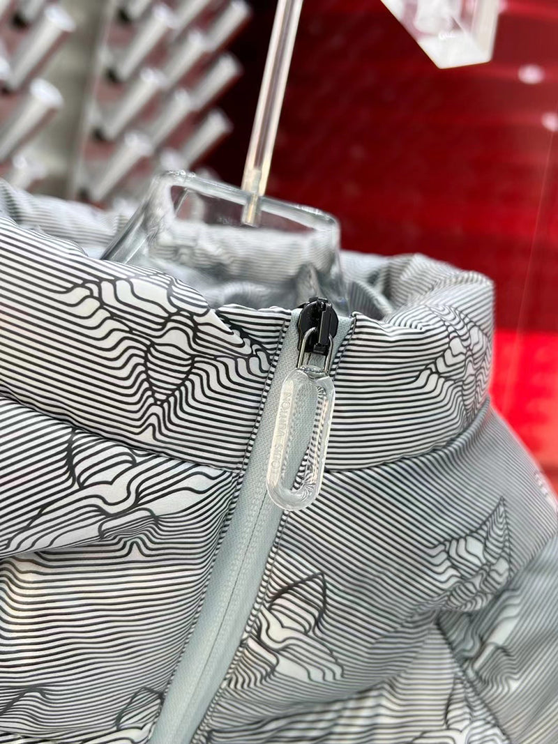 Louis Vuitton Metallic Monogram Puffer Jacket