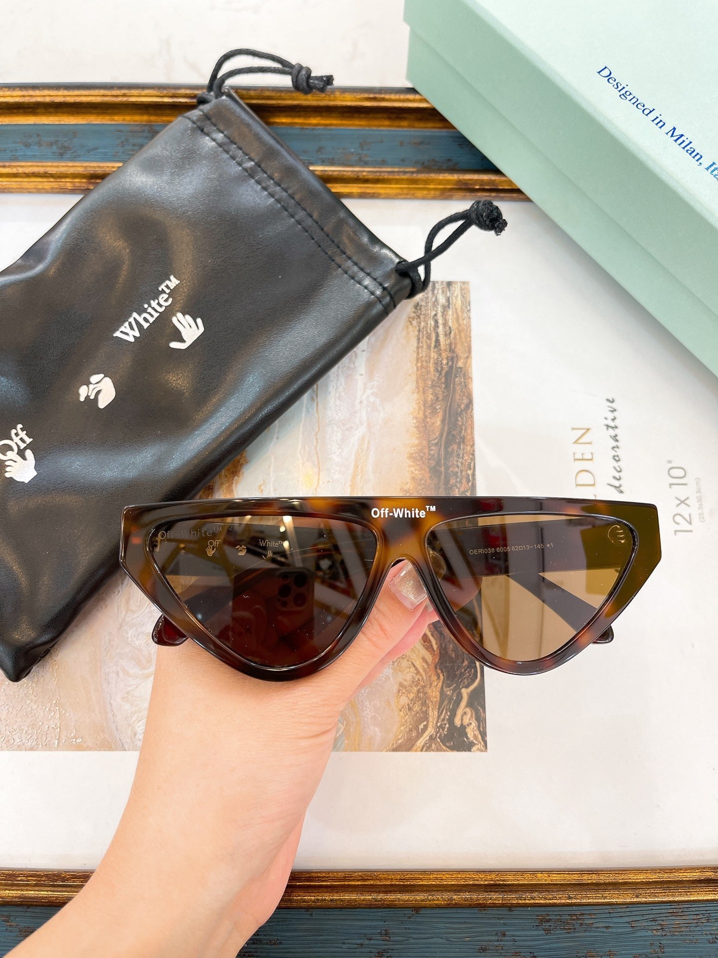 Off-White Gustav tinted sunglasses
