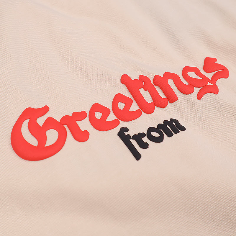 Palm Angels Greetings From California Beige