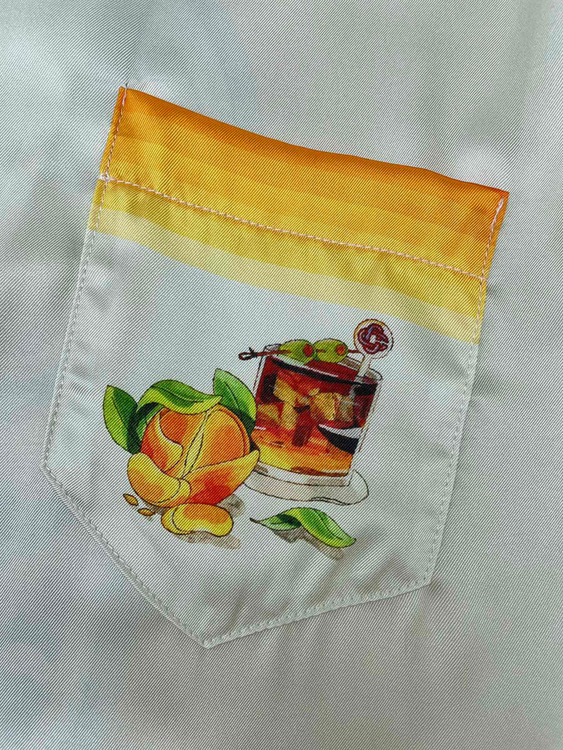 CASABLANCA Panoramique Silk Shirt