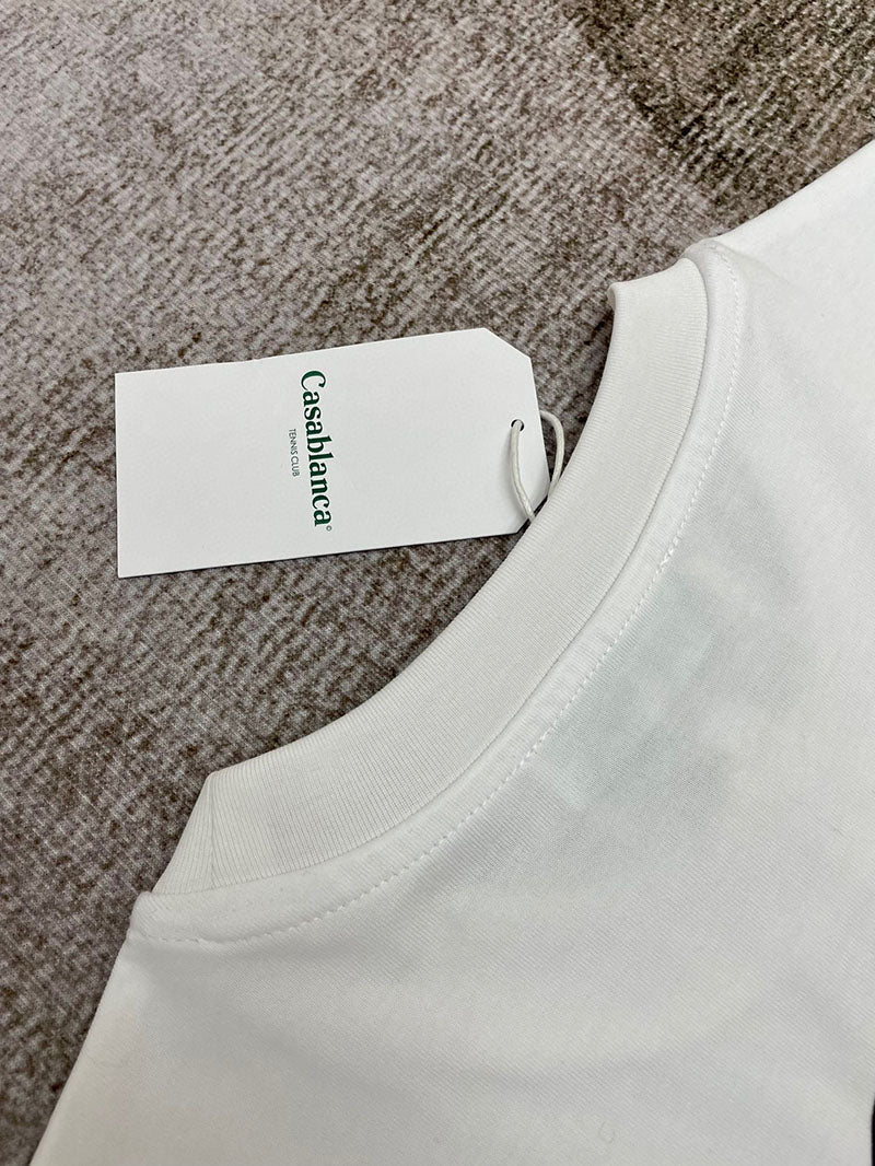 CASABLANCA Vue De L'Arche T-shirt White