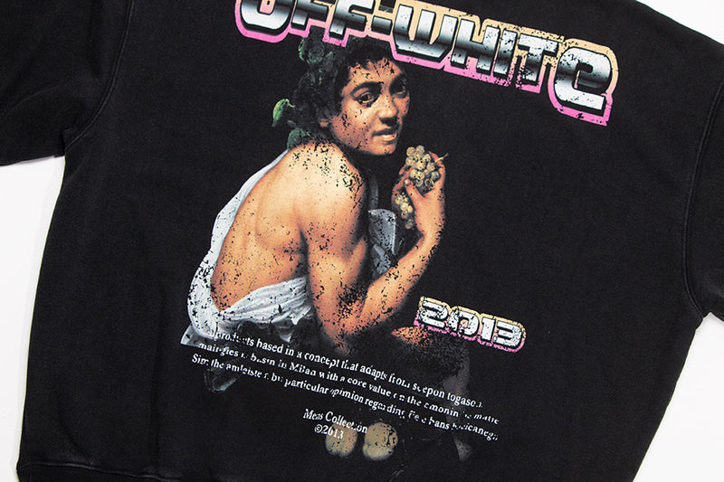 Off-White Digit Bacchus Cotton Sweatshirt