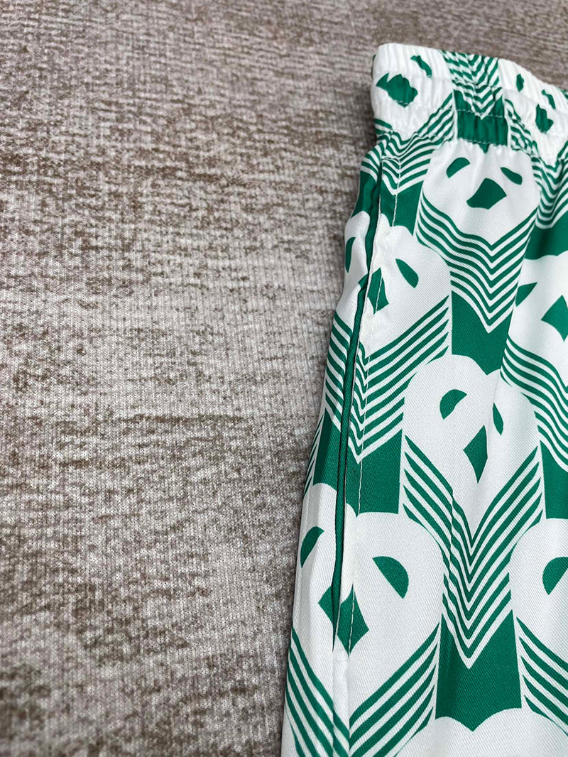 CASABLANCA Heart Monogram Sport Silk Short