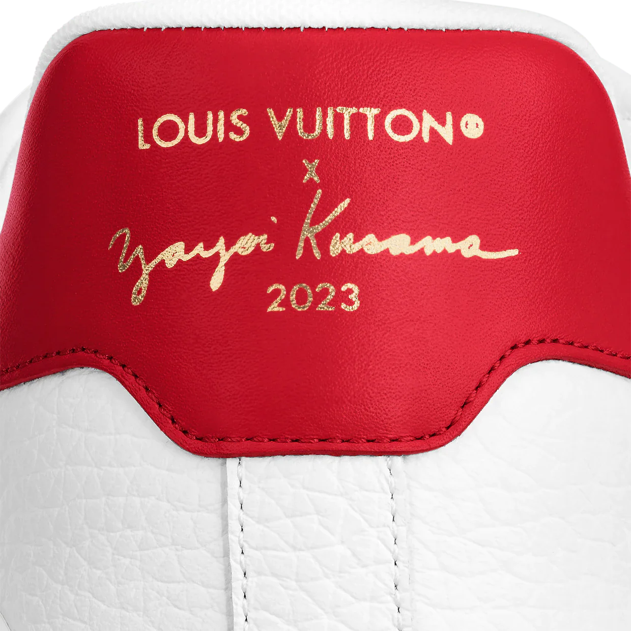 Louis Vuitton LV Trainer X YK Infinity Dots Red