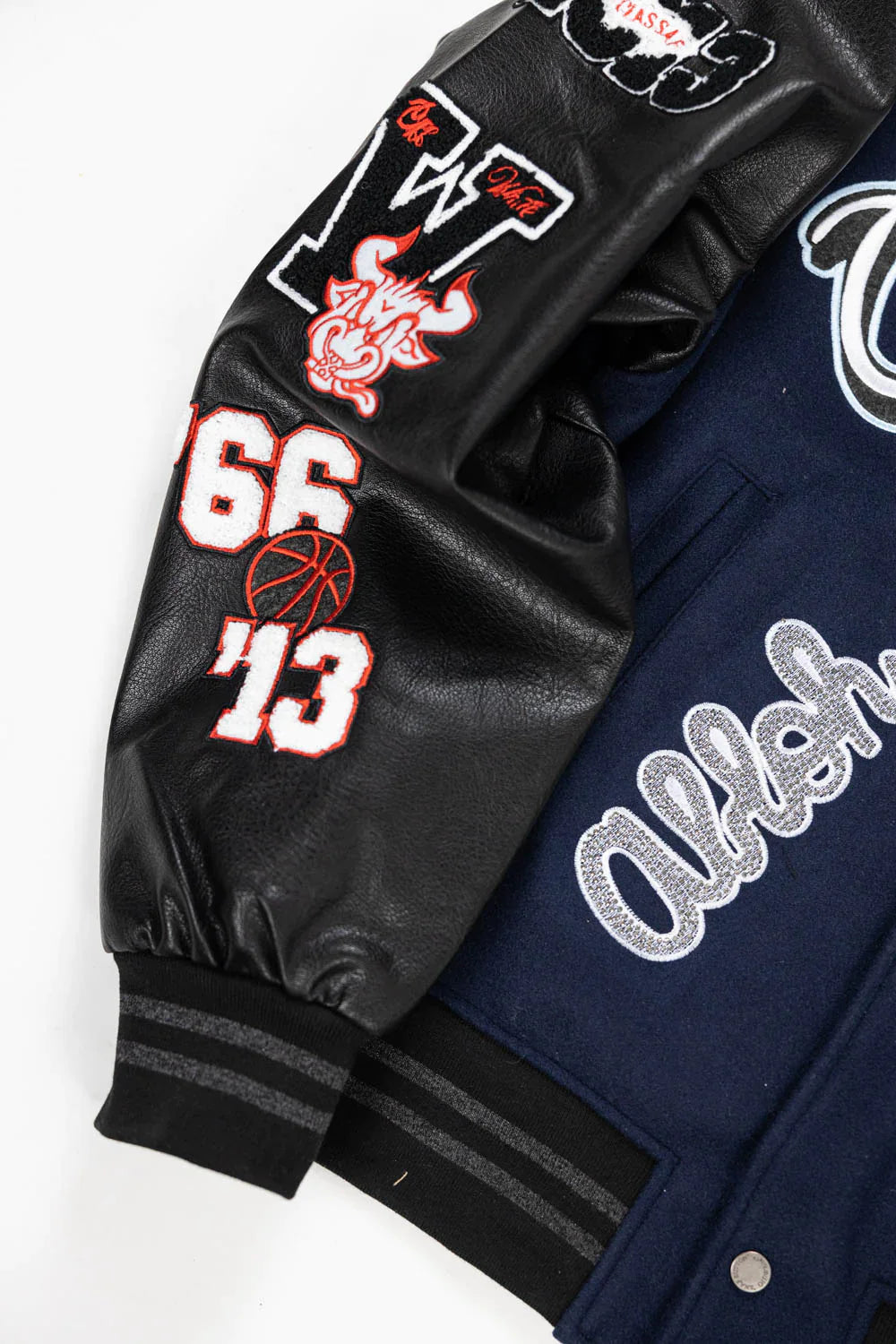 Off-White c/o Chicago Bulls Blue Varsity