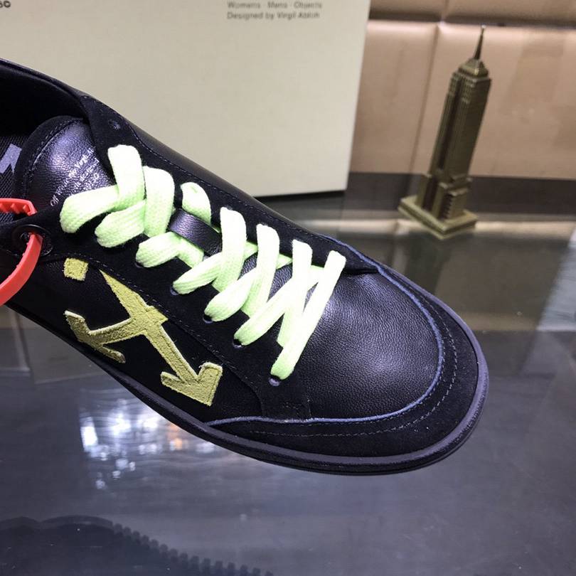 Off-White Vulc Low 'Black yellow'