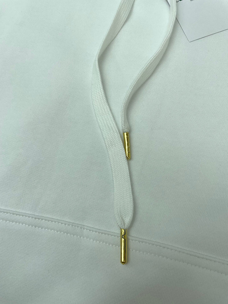 Casablanca Tennis Club Icon Hoodie White