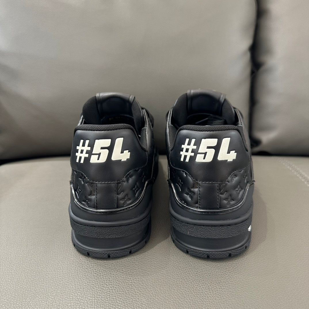 Louis Vuitton LV Trainer Black Wool