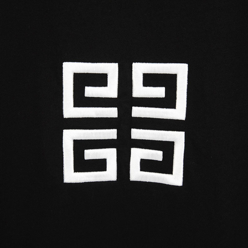 GIVENCHY Black Oversized 4G T-Shirt Black