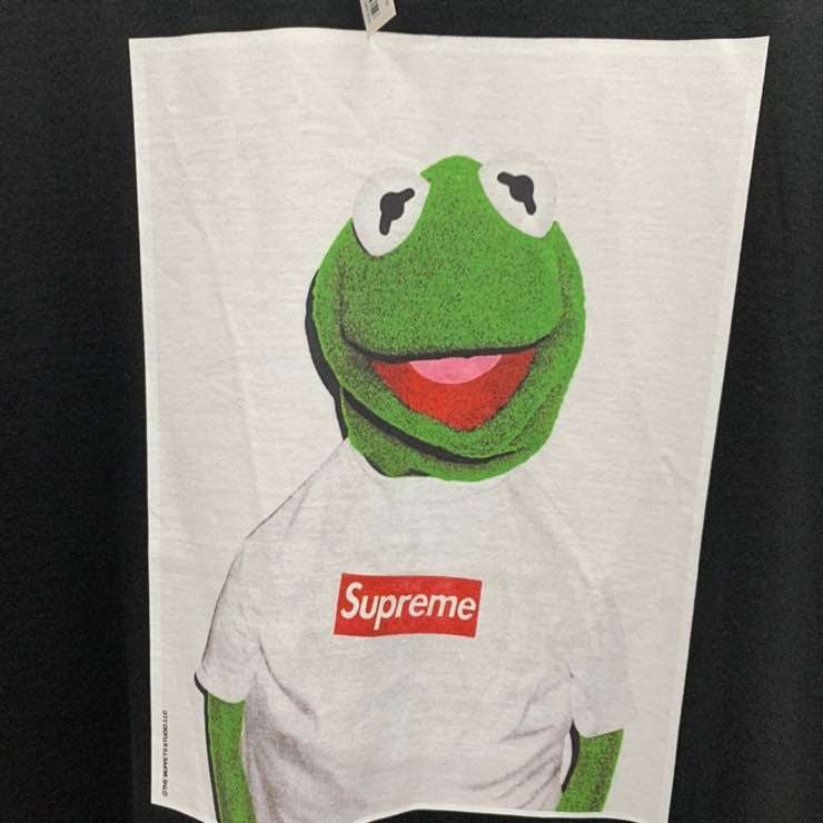 Supreme Kermit Photo Tee Black