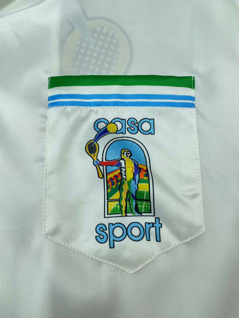 CASABLANCA 'Le Jeu Colorè' Silk Shirt