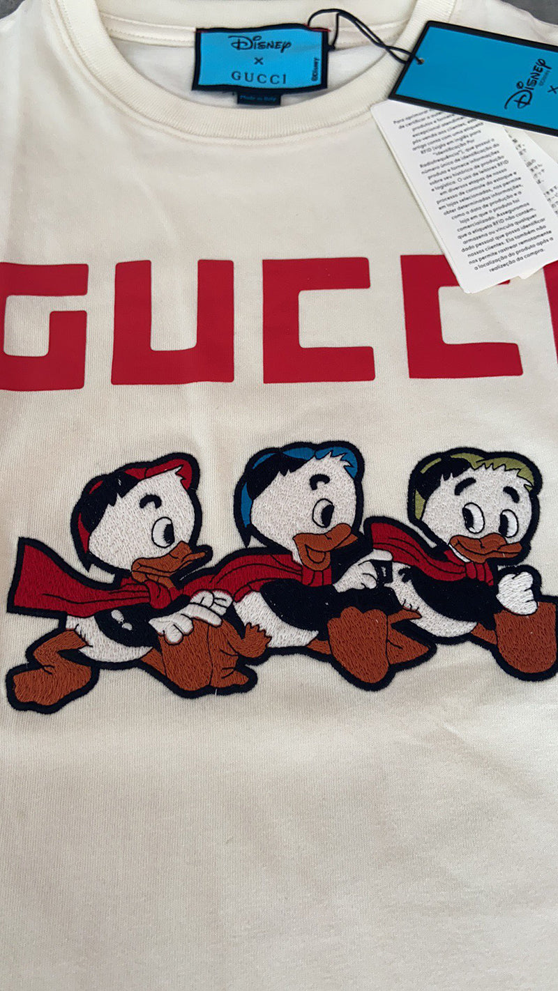 GUCCI x Disney Donald Duck T Shirt White