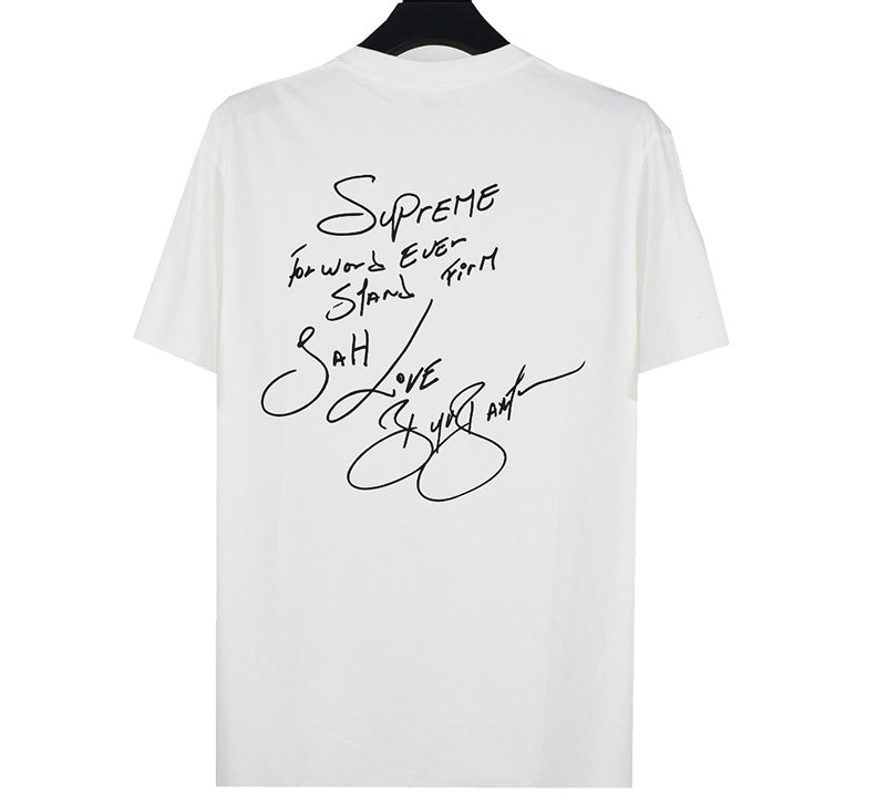 Supreme Buju Banton Tee White