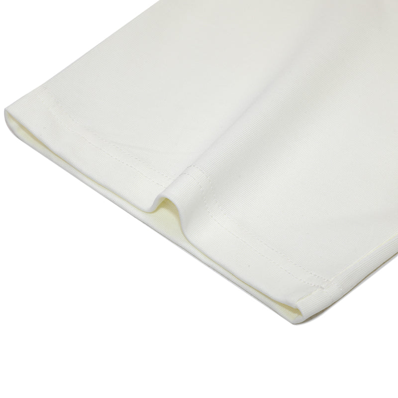 Palm Angels Skull Print Back Logo T-Shirt White & Black