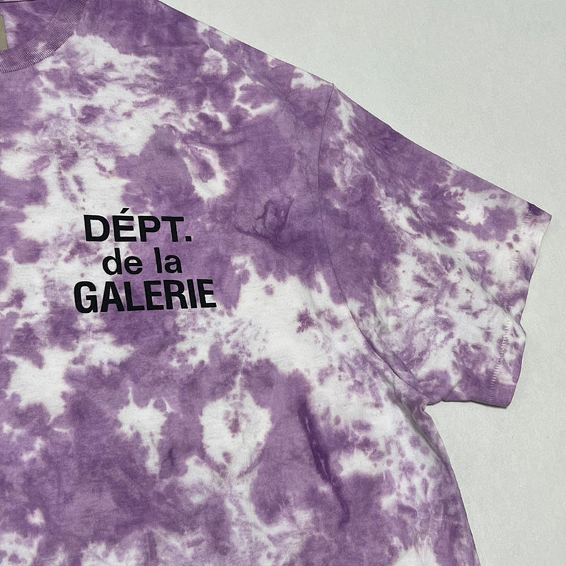GALLERY DEPT. Tie-Dyed Logo T-shirt Purple